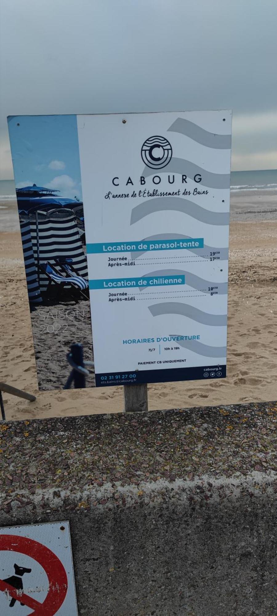 Cabourg Plage Esterno foto